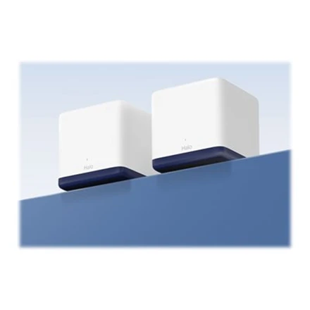 Maršrutizatorius TP-Link „Mercusys“ | AC1900 viso namo tinklinio „Wi-Fi“ sistema | „Halo H50G“ (2 vnt.) | 802.11ac | 600+1300 Mbps | Ethernet LAN (RJ-45) jungtys 3 | Tinklo palaikymas: Taip | MU-MiMO: Taip | Mobilusis plačiajuostis ryšys: Be
