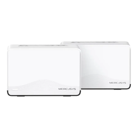 Maršrutizatorius Mercusys | BE3600 viso namo tinklelio „Wi-Fi 7“ sistema | „Halo H27BE“ (2 vnt. pakuotė) | 802.11ax | Ethernet LAN (RJ-45) jungtys 1 | Tinklo palaikymas: Taip | MU-MiMO: Ne | Nėra mobiliojo plačiajuosčio ryšio