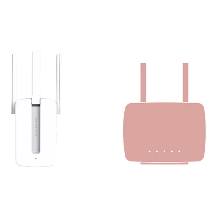 TP-Link „Mercusys“ | „Wi-Fi“ diapazono ilgintuvas | MW300RE | 802.11n | 2,4 GHz | 300 Mbit/s | be PoE | Antenos tipas: 3 išorinės