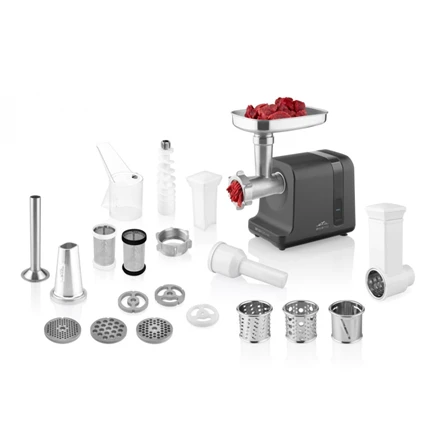 Mėsmalė ETA | Meat grinder | ETA607590000 Besto | Juodas/Stainless Steel | 2500 W | Greičių skaičius 1 | Throughput (kg/min) 2.9 | Sausage stuffing, fine grinding, coarse grinding, medium grinding, grating, fruit press