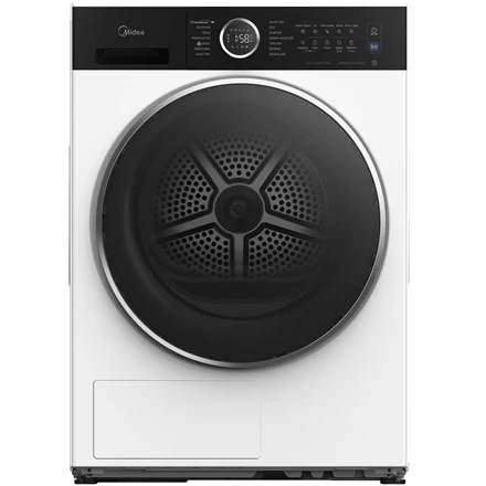 Džiovyklė Midea Dryer Machine | MD205H80BW/W-BK | Energy efficiency class C | 8kg | Gylis 60 cm