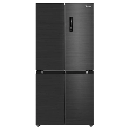 Midea Šaldytuvas | MDRF632FIE45 | Energy efficiency class E | Free standing | Side by Side | Height 177.5 cm | No Frost system | Šaldytuvas net capacity 305 L | Šaldiklis net capacity 168 L | Ekranas | 35 dB | Dark Inox