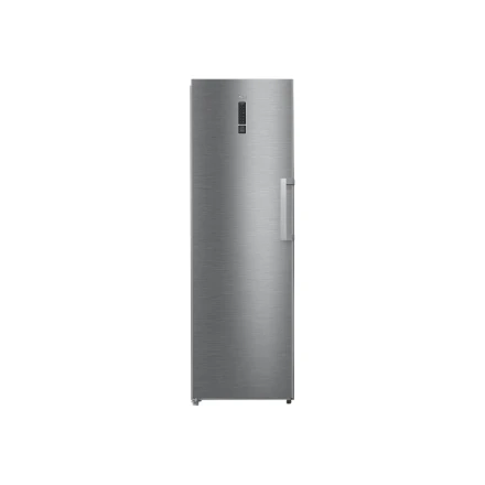 Midea Šaldiklis | MDRU385MTE46 | Energijos vartojimo efektyvumo klasė E | Stačias | Laisvai stovintis | Ūgis 185 cm | Bendra grynoji talpa 272 L | No Frost sistema | Ekranas | Inox