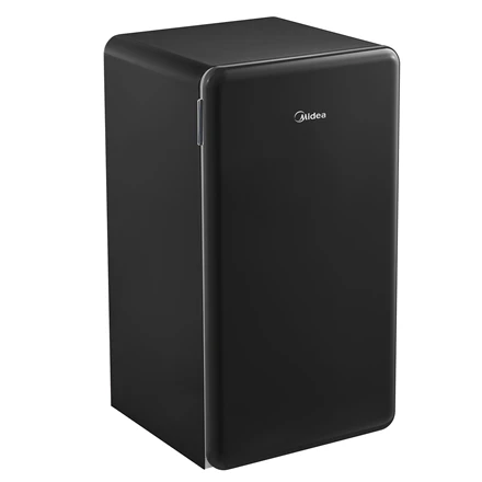 Midea Šaldytuvas | MDRD142SLE30 | Energy efficiency class Class E | Free standing | Height 83.5 cm | Larder | Šaldytuvas net capacity 93 L | 41 dB | Juodas
