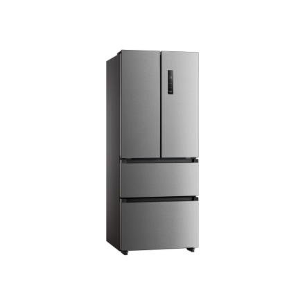 Midea Šaldytuvas | MERF402FIE02 | Energy efficiency class E | Free standing | Combi | Height 178 cm | No Frost system | Šaldytuvas net capacity 244 L | Šaldiklis net capacity 147 L | Ekranas | 41 dB | Nerūdijantis plienas