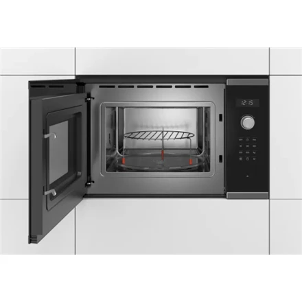 Mikrobangų krosnelė Cooker microwave BOSCH BEL554MS0 (900W, 25l, juodos spalvos)