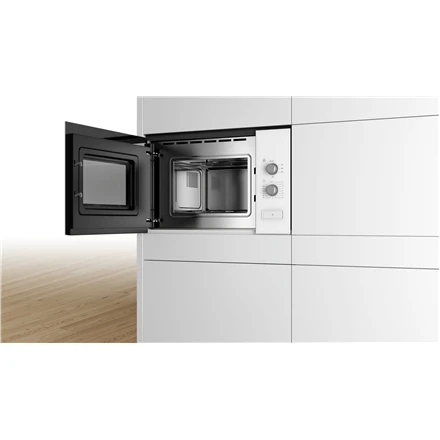 Bosch BFL520MW0 Serija 4, Įmontuojamoji mikrobangų krosnelė, Balta