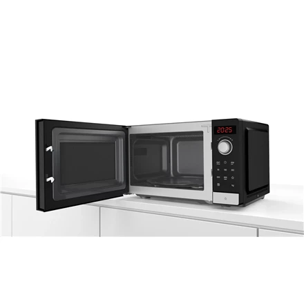 Bosch FFL023MS2 Serija 2, Laisvai statoma mikrobangų krosnelė, 44 x 26 cm, Nerūdijančio plieno