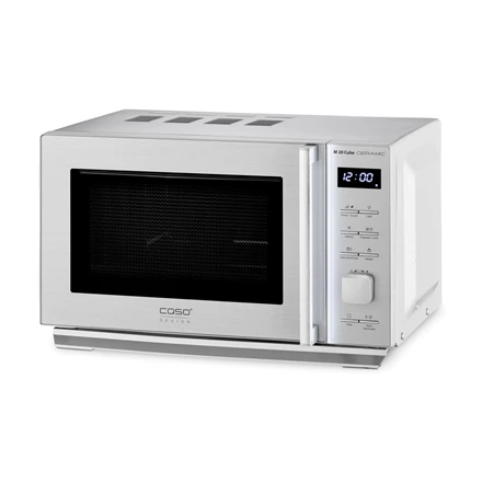 Caso | Mikrobangų krosnelė | M 20 kubas | Laisvai stovintis | 800 W | Sidabrinis
