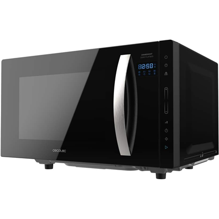 Mikrobangų krosnelė Cecotec Microwave Oven | GrandHeat 2300 Flatbed Touch Juodas | Free standing | 800 W | 23 L | Juodas
