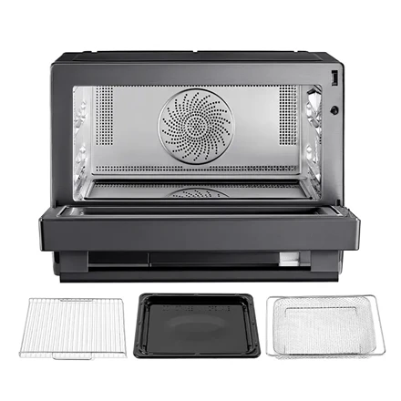 Mikrobangų krosnelė Midea Microwave orkaitė | MSO25H | Free standing | 1000 W | Convection | 25 L | Grilis | Juodas