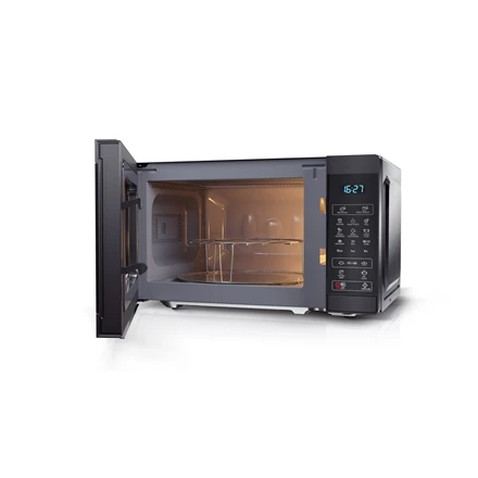 Sharp Aštrus | Mikrobangų krosnelė su grotelėmis | YC-MG02E-B | Laisvai stovintis | 800 W | Grilis | Juodas