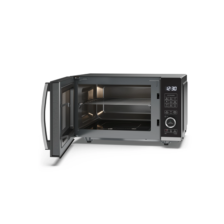 Mikrobangų krosnelė Sharp | Microwave Oven with Grilis | YC-QG204AE-B | Free standing | 20 L | 800 W | Grilis | Juodas