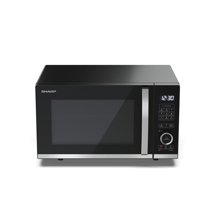 Mikrobangų krosnelė Sharp | Microwave Oven with Grilis | YC-QG204AE-B | Free standing | 20 L | 800 W | Grilis | Juodas