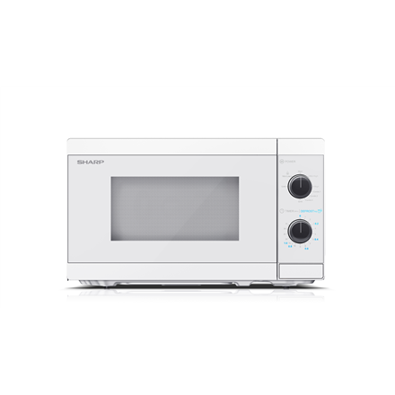 Sharp Aštrus | Mikrobangų krosnelė su grotelėmis | YC-MG01E-C | Laisvai stovintis | 800 W | Grilis | Baltas