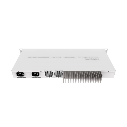 Šakotuvas „MikroTik“ | Debesijos pagrindinis komutatorius CRS317-1G-16S+RM | Valdomas 3 lygio | Montuojamas į stelažą | Gigabito Ethernet (varinis) jungčių kiekis: 1 | SFP+ jungčių kiekis: 16 | 12 mėn.
