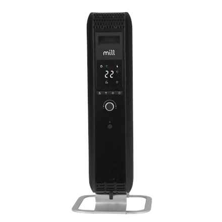Tepalinis šildytuvas Mill Gentle Air OIL1500WIFI3 GEN3, 1500 W, iki 25 m², Juodas