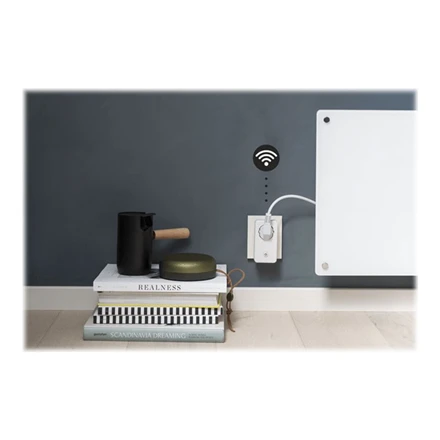 Kištukinis lizdas Mill Wifi Socket3 Baltas, 2300 W