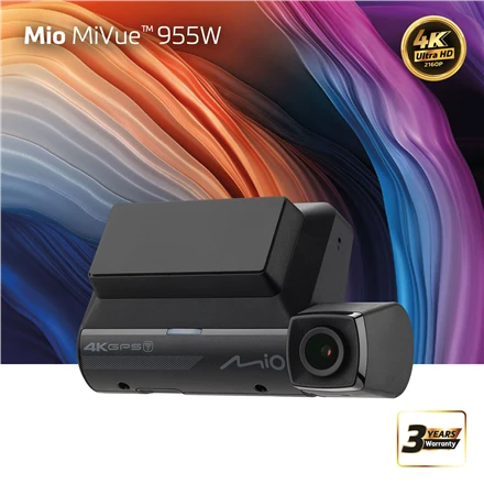 Vaizdo registratorius Mio MiVue 955W 4K, GPS, Wi-Fi