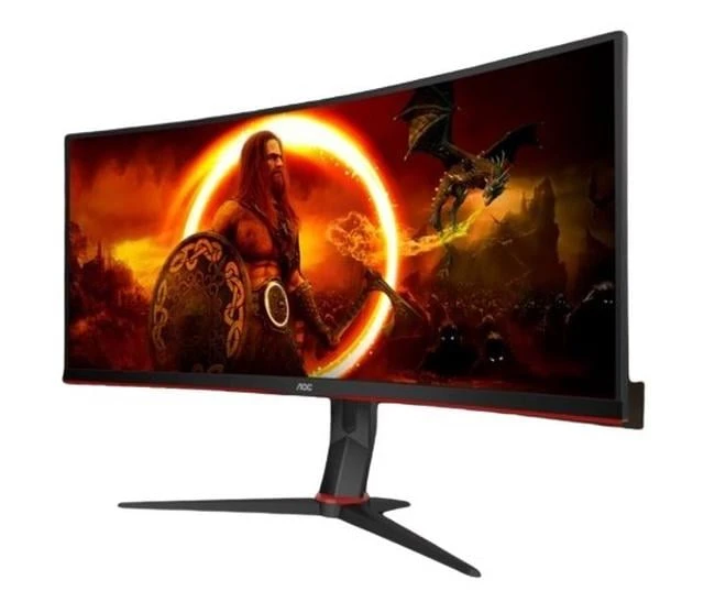 Žaidimų monitorius AOC CU34G2XP/BK, 34", WQHD Curved /3440 x 1440, VA, 180 Hz, 1 ms/ FreeSync Prem/HDR400