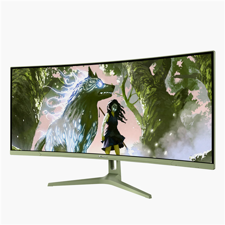 Monitorius Arozzi | Nova | 34 " | VA | UWQHD | 21:9 | 165 Hz | 1 ms | 3440 x 1440 pikselių | 350 cd/m² | HDMI jungtys quantity 2 | Forest Žalias