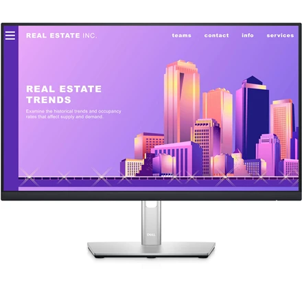 Monitorius Dell | LCD | P2422H | 24 " | IPS | FHD | 16:9 | 60 Hz | 5 ms | 1920 x 1080 | 250 cd/m² | Audio | HDMI jungtys quantity 1 | Sidabrinis | Garantija 36 mėn.