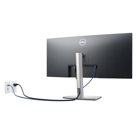 Dell | Monitorius | P3424WE | 34 " | IPS | 21:9 | 60 Hz | 5 ms | 300 cd/m² | HDMI jungtys quantity 1 | Juodas