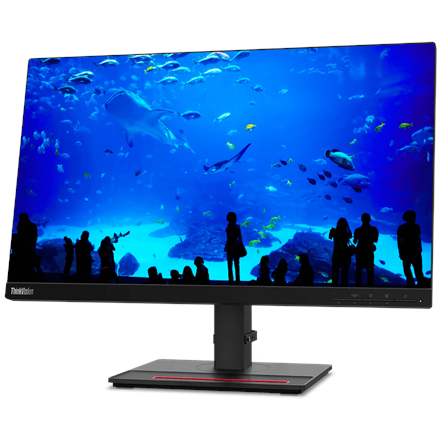 Monitorius Lenovo ThinkVision T23i-20 58,4 cm (23") 1920 x 1080 pikseliai „Full HD“ LED Juoda