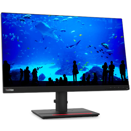 Monitorius Lenovo ThinkVision T23i-20 58,4 cm (23") 1920 x 1080 pikseliai „Full HD“ LED Juoda