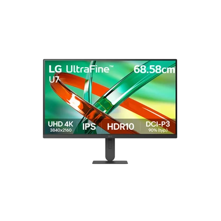 Monitorius LG 27U710B-B UltraFine | 27 " | IPS | UHD | 16:9 | 60 Hz | 5 ms | 3840 × 2160 pikselių | 300 cd/m²