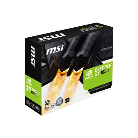 Vaizdo plokštė MSI GeForce GT 1030 2GB DDR4