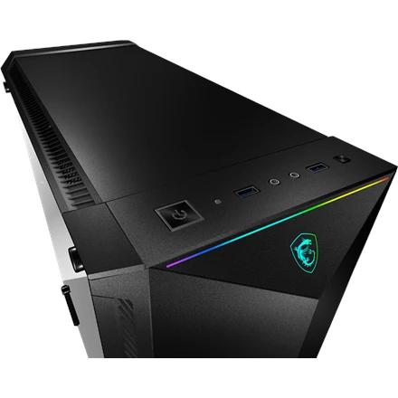 MSI MPG GUNGNIR 100 PC dėklas, Mid-Tower, USB 3.1, Juodas