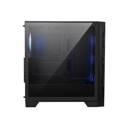 Kompiuterio korpusas MSI MAG FORGE 320R AIRFLOW, Micro Tower, Permatomas