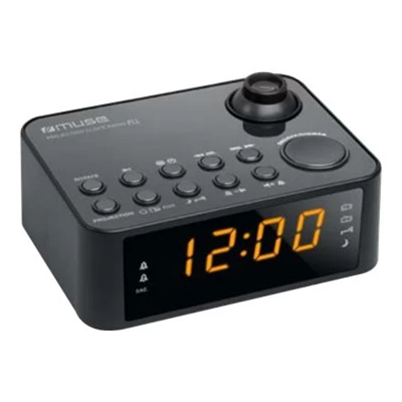Muse | Clock radio | M-178P | Juodas