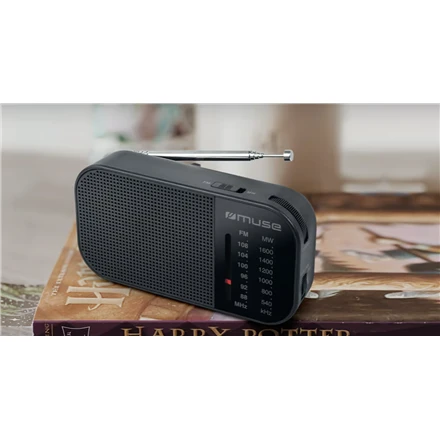 Muse | M-025 R | Portable radio | Juodas