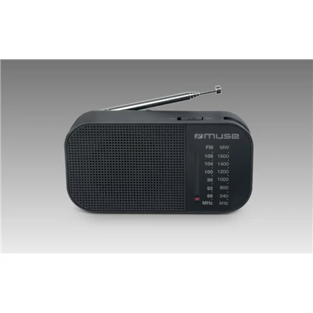 Muse | M-025 R | Portable radio | Juodas