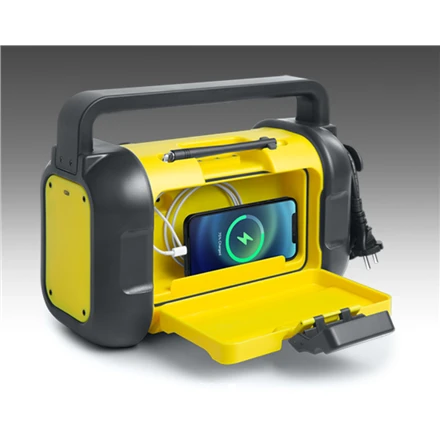 Muse | M-928 BTY | Jobsite Radio speaker | Atsparus vandeniui | Bluetooth | Belaidė jungtis | Portable | NFC features | Juodas/Geltona