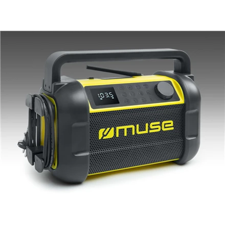 Muse | M-928 BTY | Jobsite Radio speaker | Atsparus vandeniui | Bluetooth | Belaidė jungtis | Portable | NFC features | Juodas/Geltona