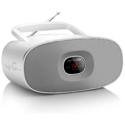 Muse | MD-202RDW | Portable radio CD grotuvas | Baltas