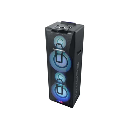 Muse | Party Box Double Bluetooth CD Speaker | M-1990 DJ | 1000 W | Bluetooth | Belaidė jungtis | Portable | Juodas