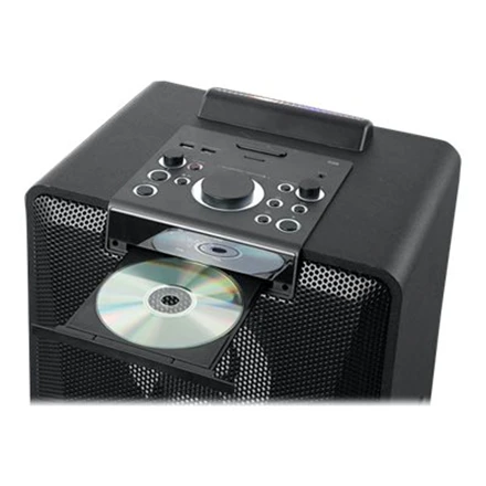 Muse | Party Box Double Bluetooth CD Speaker | M-1990 DJ | 1000 W | Bluetooth | Belaidė jungtis | Portable | Juodas