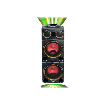 Muse | Party Box | M-1988DJ | Bluetooth | Belaidė jungtis | Juodas