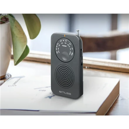 Muse | Pocket radio | M-01 RS | Juodas