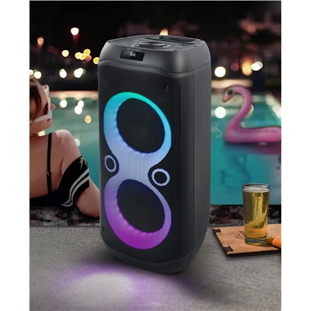 Muse | Party Box Speaker | M-1937 DJ | 600 W | Bluetooth | Belaidė jungtis | Portable | Juodas