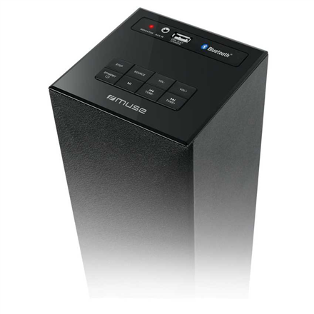 Kompiuterio kolonėlės Muse | Speaker | M-1050BT | 20 W | Bluetooth | Juodas