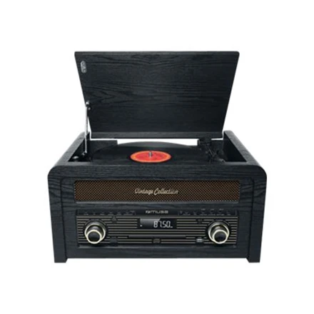 Muse MT-115W patefonas, Juodas
