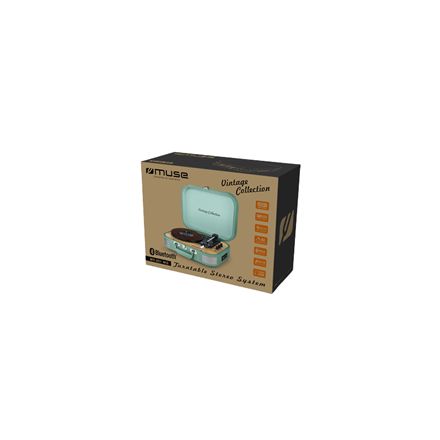 Muse Mūza | Patefonas stereo sistema | MT-201WG | Patefonas stereo sistema | USB prievadas | AUX įėjimas