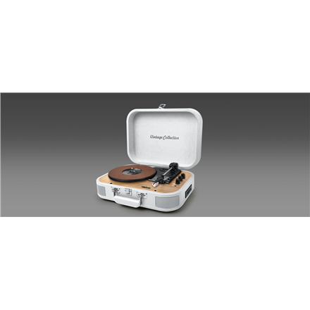 Muzikinis centras Muse Mūza | Patefonas stereo sistema | MT-201WW | Patefonas stereo sistema | USB prievadas | AUX įėjimas
