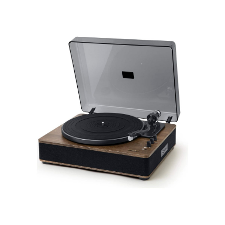 „Muse“ patefonų stereo sistema su „Bluetooth“ išvestimi | MT-107 BTO | 2x5 W | „Bluetooth“ | Juodas/rudas
