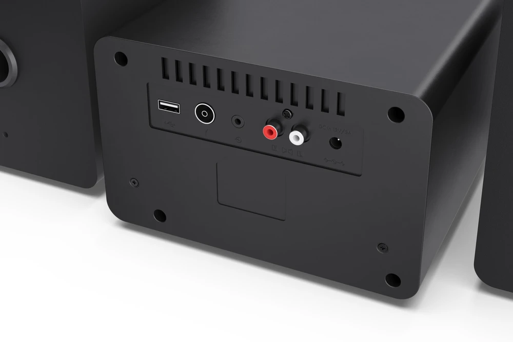 Muzikinis centras Sharp TOKYO DAB+ Hi-Fi Micro System, juodos spalvos - XL-B520D(BK)